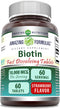 Amazing Formulas Biotin 10,000 mcg | Fast Dissolve Tablets | Non-GMO | Gluten Free Supplement | Made in USA (Strawberry | 60 Count)...