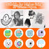 HuiJuKeJi 3 Rolls Mini Printer Paper,Self-adhesive Transparent Paper 5.7 x 2.5cm,Thermal Inkless Sticker Paper for Mini Portable Bluetooth Receipt...