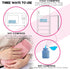 Hot Water Bottle with Cover, HEYPORK Silicone Hot Water Bag for Pain Relief, Cramps, Back, Neck, Feet, Menstrual Cramps (Blue, Short)...