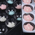 2 Pcs Set 15 Cavity Sugar Flower Fondant Drying Shaping Plate Plastic Sugar Flower Fondant Forming Shaping Mold-no flower...
