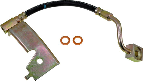 Dorman H380371 Rear Passenger Side Brake Hydraulic Hose Compatible with Select Ford Models...