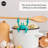 OTOTO Aqua the Crab Silicone Utensil Rest - Kitchen Gifts, Silicone Spoon Rest for Stove Top - Heat-Resistant Kitchen and Grill Utensil Holder - N...