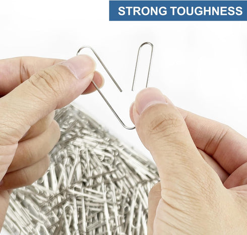 Jumbo Paper Clips, 240pcs 2 Inch Large Silver Paper Clip, Big PaperClips for Paperwork Office School and Personal Use...