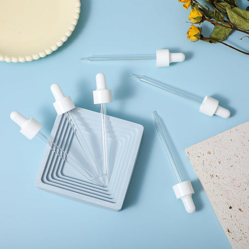 6PCS Glass Dropper Pipettes Beverage Mix Configurator Suitable Bubly SodaStream Drop Flavor Seltzer Flavor Drops for Sparkling Flavor SodaStream A...