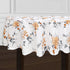 RUVANTI Round Tablecloth 70 Inch, for 24-48 Inch Round Tables, 100% Cotton Table Cloth Stain Resistant, Washable, Perfect for Kitchen, Dining, Par...