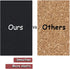 Cork Board 12"x 12" Self-Adhesive Black Cork Board, 1/4" Thick Cork Boards, 2 Pack Black Bulletin Board (3030BK-6mm-2p)...