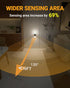 Lyridz Motion Sensor Night Light, LED Night Lights Plug into Wall, 1-150LM Dimmable Night Light Indoor for Hallway, Stairs, Bedroom, Garage, Bathr...