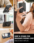 EWA A117 Mini Portable Wireless Bluetooth Speaker with Magnetic Base, Powerful Sound, Easy to Attach to Metal Surface, [Compatible with Magsafe, i...