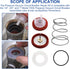 RK1-720A Pressure Vacuum Breaker Repair Kit, for Zurn Wilkins 1/2”, 3/4”, and 1”Pressure Vacuum Breaker...