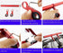 Bike Handlebar Extender,Bike Handlebar Extender with Double Mounting Clamp Bracket,For Bike Mounts,Extender Bars, Headlights,Light Lamp,Bicycle Ac...
