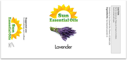 Sun Essential Oils 4oz - Lavender Essential Oil - 4 Fluid Ounces...