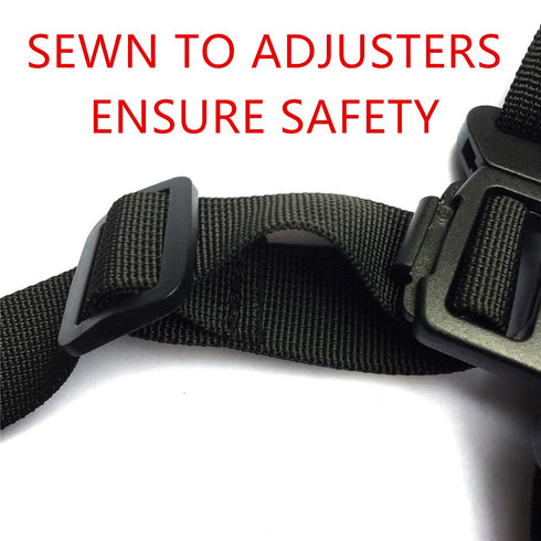 Seat Belt by AT,5/3/2 Point Adjustable for Baby Kid Safe Strap for Stroller High Chair (Include Shoulder Pads & Guarding Pad)...