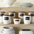 Talented Kitchen 128-Piece Chalkboard Pantry Labels for Containers - 2 x 3 in Black - Water-Resistant Preprinted White Script - Includes 88 Large,...