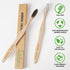 Toothbrushes Sustainable Biodegradable Eco-Friendly Natural Bamboo Charcoal Tooth Brush for BPA Free Soft Bristles, Dental Hygiene, Gum Care...