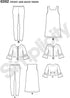 NEW LOOK Sewing Pattern 6592 - Girls' Sportswear, A(8-10-12-14-16)...