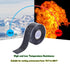 Self Sealing Fusing Silicone Tape,1 in Wide 15 Feet Heavy Duty & Leak Proof Rubber Waterproof Hose Tape Pipe for Water Emergency Pipeline Repair C...