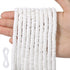 3600 pcs White Clay Beads for Bracelets Making, 10 Strands Flat Round Polymer Clay Beads 6mm Spacer Heishi Beads for Jewelry Making Earring Neckla...