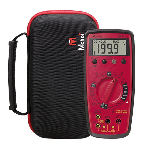 Mchoi Hard Portable Case Compatible with Amprobe 37XR-A True RMS Digital Multimeter, Case Only...