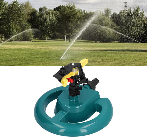 Garden Sprinklers, Small Yard Water SprinklerRotatable Lawn Sprinkler Round Base Irrigation System Suitable for Garden Irrigation Lawn Watering Ro...