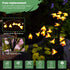 Nacome Solar Garden Lights for Outside – Solar Swaying Light Waterproof for Garden Decor,Outdoor Yard Patio Landscape Decoration, Waterproof Solar...