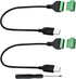 zdyCGTime USB 2.0 A Screw Terminal Block Connector Cable USB 2.0 A Male Plug to 5 Pin/Way Female Bolt Screw with Shield terminals Pluggable Type A...