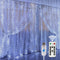HOME LIGHTING Window Curtain String Lights, 300 LED 8 Lighting Modes Fairy Copper Light with Remote, USB Powered Waterproof for Christmas Bedroom ...