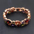 Vanessa Rose Gold Multi Gemstone Jewelry Sets for Women,Sparkling Garnet Amethyst Morganite Peridot Topaz (8 inch Bracelet)...