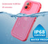 Cozycase Compatible with iPhone 12 Waterproof Case/iPhone 12 Pro Waterproof Case - Full Body Rugged Dustproof Shockproof Case with Built-in Screen...