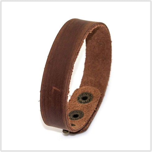 Punk Vintage Alloy Buckle Wristband Leather Cuff Bracelet...