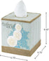 Avanti Linens - Tissue Box Cover, Guest Bathroom Essentials, Beach Inspired Home Decor (Beachcomber Collection)...