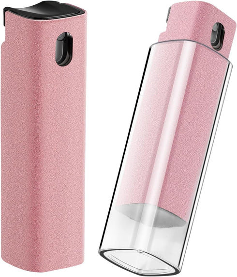 YTT Screen Cleaner, All-in-One Spray & Wipe Cleaner, with Transparent Protective Shell for All Phones, Laptop and Tablet Screens (Pink)...