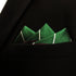 SHLAX&WING New Checkered Green Mens Pocket Square Handkerchief Designer Silk...