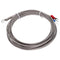 MECCANIXITY K Type Thermocouple Temperature Sensor PT100 5mm Ring High Temperature Probe 13ft Wire 0 to 600°C(32 to 1112°F) Stainless Steel...