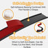 Veneers Edge Banding, U-Shaped Edge Banding, Countertop Edge Trim, Plywood Edge Banding, Soft Silicone Self Adhesive Edge Protector Strip (3mx20mm...