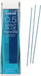 Uni Mechanical Pencil Lead NanoDia Color Mint Blue 0.5mm 20leads...