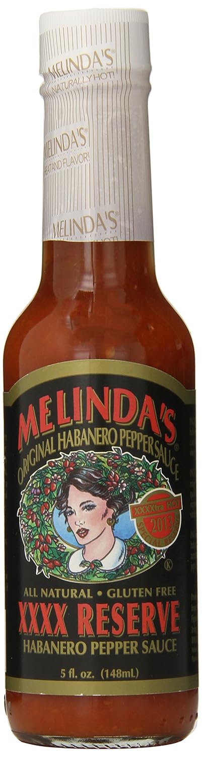 Melinda's Original Habanero XXXXtra Reserve Hot Sauce - 5 Fl Oz...