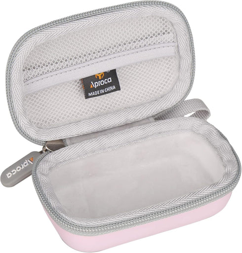Aproca Pink Hard Travel Storage Case, for iWALK Apple Watch Charger 9000mAh Ultra-Compact Power Bank......