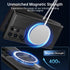 FUNMIKO for Samsung Galaxy S22 Ultra Case with Sliding Camera Lens Cover - Wireless Charging Compatible - Magnetic Kickstand - Shockproof Protecti...