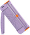 Firbon Purple A4 Paper Cutter, 12 Inch Titanium Straight Paper Trimmer with Side Ruler for Scrapbooking Craft, Paper, Coupon, Label, Cardstock...