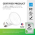Sunco Lighting - 4 Pack BR20 LED Bulbs Indoor Flood Light R20 Dimmable CRI93 2700K Soft White 50W Equivalent to 7W, E26 Medium Base, Recessed Can ...