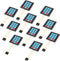 10Pcs 3 x 4 Matrix Array Membrane Switch 69.2*76.9mm Keypad Keyboard 3x4 12 Key Matrix Array Membrane Switch Microcontroller Extended Keyboard 7Pi...