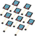 10Pcs 3 x 4 Matrix Array Membrane Switch 69.2*76.9mm Keypad Keyboard 3x4 12 Key Matrix Array Membrane Switch Microcontroller Extended Keyboard 7Pi...