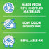 PILOT V Board Master BeGreen Refillable White Board Markers, Chisel Tip, Black Ink, 12 Count...