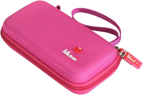Mchoi Shockproof Carrying Case Suitable for Instruments TI-30XIIS Scientific Calculator, Shockproof Waterproof Pink Protective Case, Case Only......