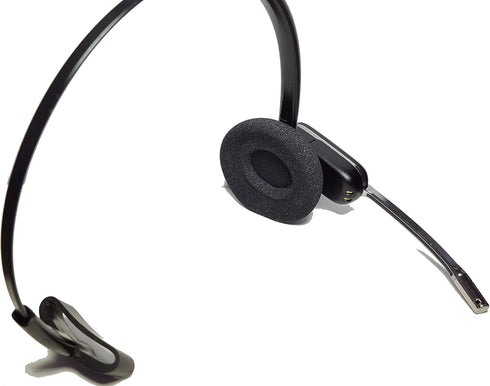 Jabra Spare Foam Headset Ear Cushions, 10 pk, BlueParrott B250-XT, B250-XT+, B250-XTS, Plantronics, Jabra, VXI - CS540, SAVI W440, W740, SupraPlus...