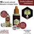 The Army Painter Warpaint Air Necrotic Flesh - Acrylic Non-Toxic Heavily Pigmented Water Based Paint for Tabletop Roleplaying, Boardgames, and War...