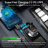 USB C Car Charger 95W, PD 65W PPS 45W QC3.0 30W Type-C Fast Cigarette Lighter Charger for iPad/MacBook/Laptop iPhone 15/14/13/12 Pro Max, Samsung ...