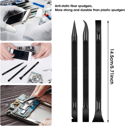 Plastic Razor Blade Scraper 20PCS Plastic Razor Blades,3 Kinds of Two-Way Scratch Free Plastic Scrapers,Plastic Scraper for Sticker Scraper Remove...