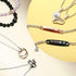 Hicarer 8 Pcs Couples Necklace Bracelet Matching Ong Distance Touch Necklace Her King His Queen I Love You Necklaces Jewelry Set for Bf Gf Women M...