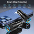 Car Charger USB C 3-Pack, Ancekoy 38W Dual Port PD + QC 3.0 Car Charger Adapter Fast Charging Cigarette Lighter USB Charger Adapter for iPhone 15 ...